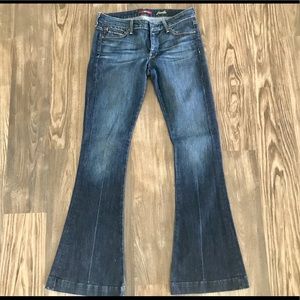 7 for all mankind flare denim